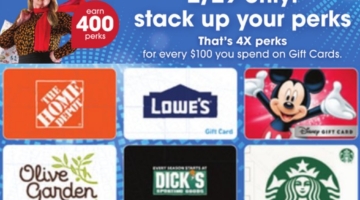 Giant Eagle gift card deal 02.29.24
