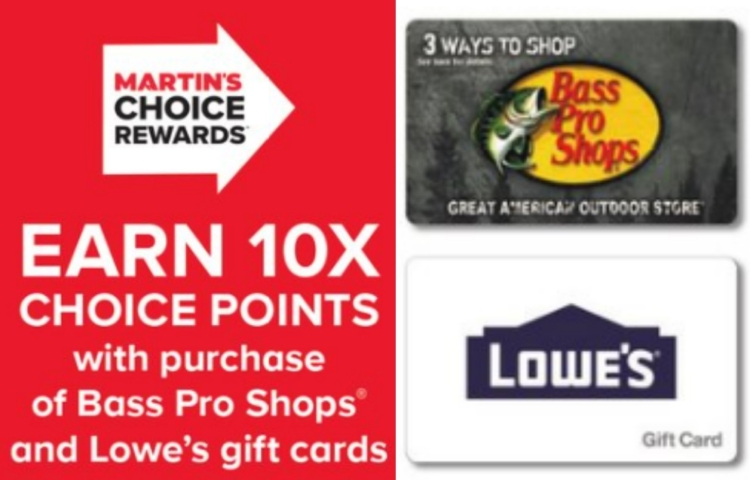 Giant Food Stores Martin's Stop & Shop gift card deal 03.01.24