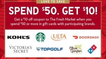 The Fresh Market gift card deal 02.09.24
