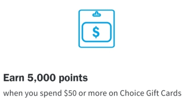 Meijer $50 Choice 5,000 points