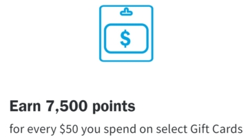 Meijer $50 gift cards 7,500 points