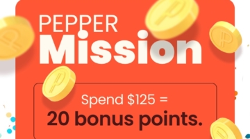 Pepper Rewards promo 03.04.24