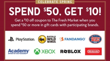 The Fresh Market gift card deal 03.07.24