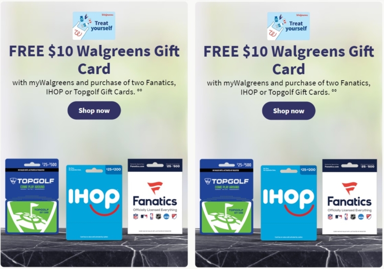 Walgreens gift card deal 03.31.24