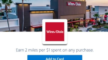 Winn-Dixie SimplyMiles offer