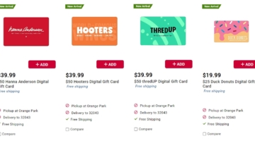 BJ's Wholesale Club new gift cards