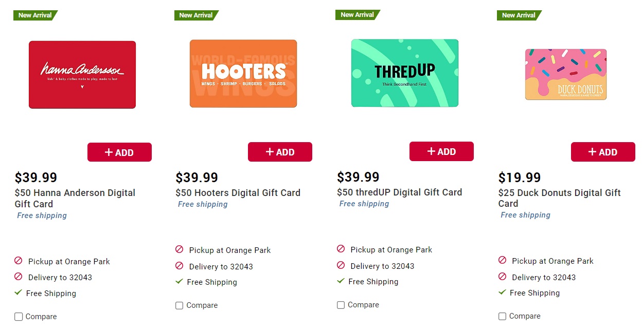 BJ's Wholesale Club New Gift Cards For 20 Off (Hooters, ThredUp, Duck Donuts & More) Gift