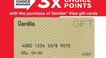 Giant Food Stores Martin's Vanilla Visa gift cards 04.19.24