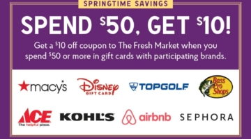 The Fresh Market gift card deal 04.13.24