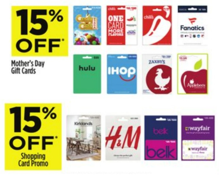 Dollar General gift card deal 05.05.24