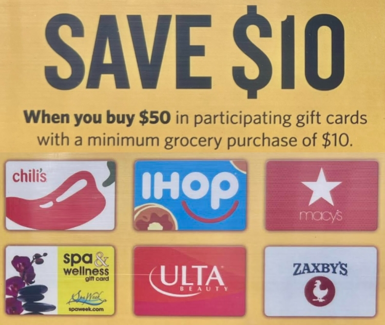 Food Lion gift card deal 05.01.24