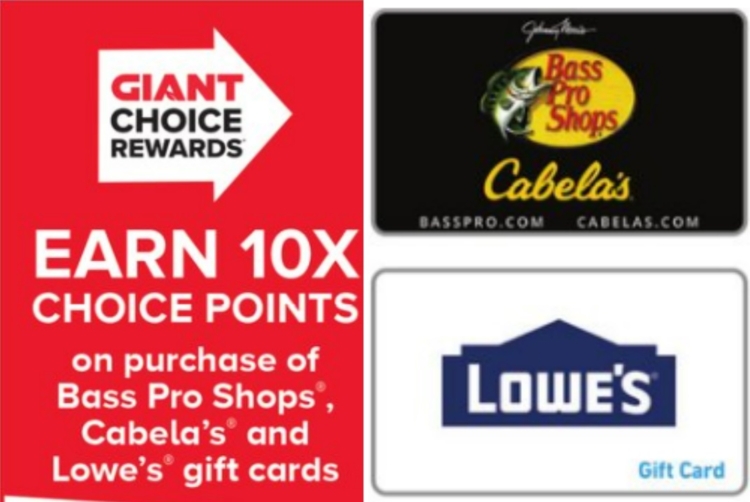 Giant Food Stores Martin's gift card deal 05.31.24