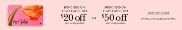 Kate Spade bonus card deal