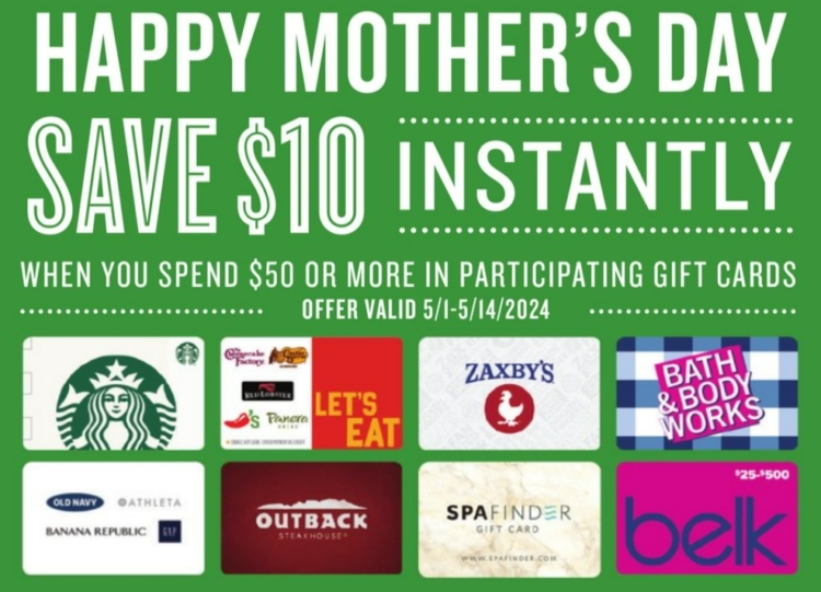 Lowes Foods gift card deal 05.01.24