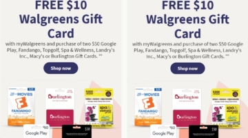 Walgreens gift card deal 05.05.24