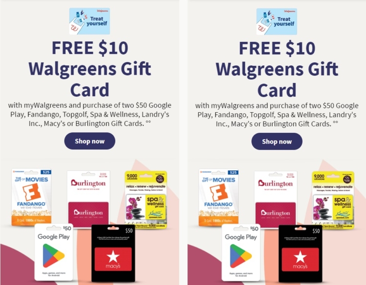 Walgreens gift card deal 05.05.24