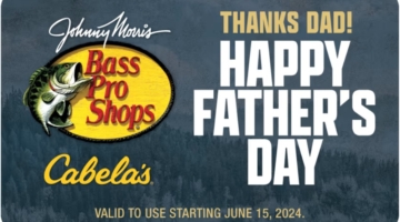 Bass Pro Shops Cabela's Father's Day 2024 gift card