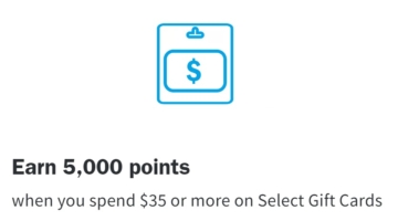 Meijer $35 gift cards 5,000 points