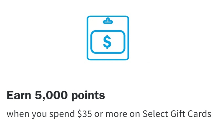Meijer $35 gift cards 5,000 points
