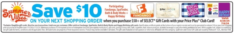 ShopRite gift card deal 06.28.24.