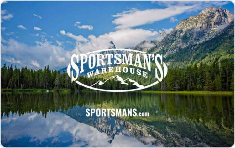 Sportsman's Warehouse gift card