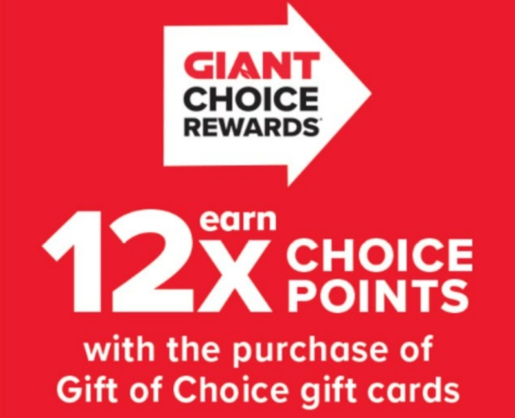 Giant Food Stores Martin's gift card deal 07.19.24
