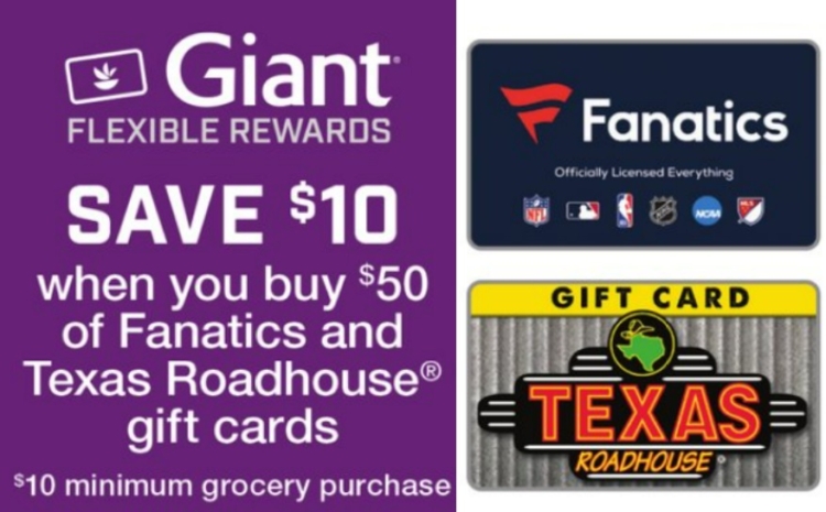 Giant gift card deal 07.05.24