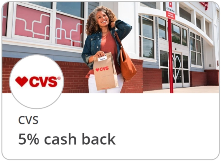 CVS Chase Offer 5% back