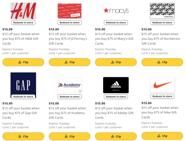 H-E-B gift card deals 08.21.24