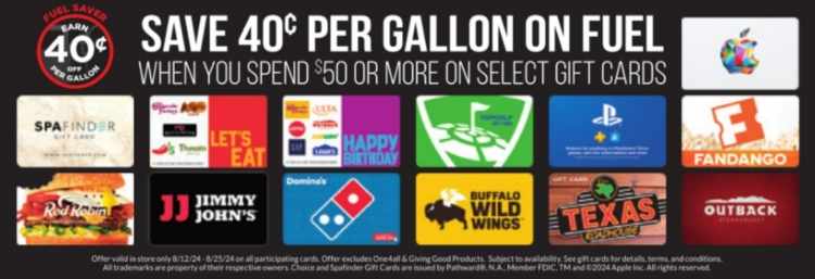 Hy-Vee gift card deal 08.12.24.