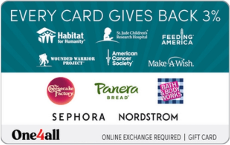 One4All Giving Good Hope Gift Card