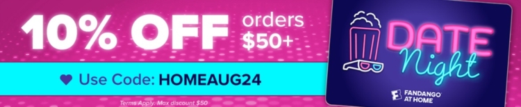 Vudu Fandango At Home promo code HOMEAUG24