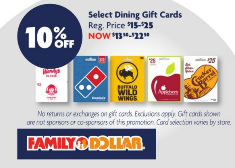 Family Dollar gift card deal 09.03.24
