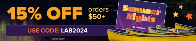 Fandango promo code LAB2024
