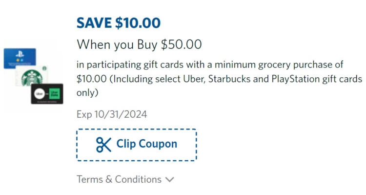 Food Lion gift card deal 09.24.24