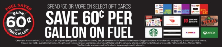 Hy-Vee gift card deal 09.23.24.