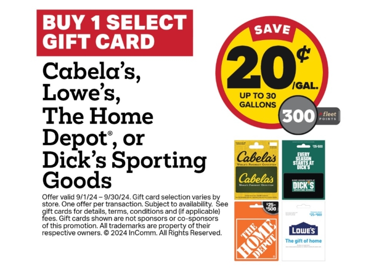 Kwik Trip gift card deal 09.01.24