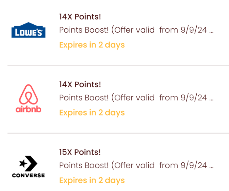 Pepper Rewards gift card deal 09.09.24