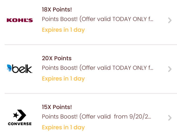 Pepper Rewards gift card deals 09.20.24