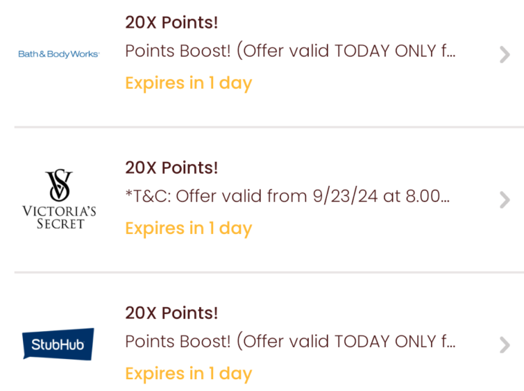Pepper Rewards gift card deals 09.23.24