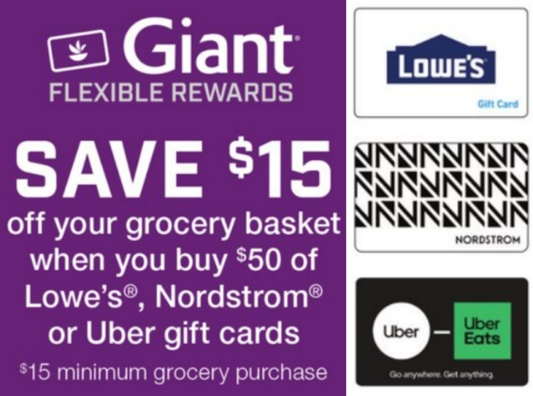 Giant Food gift card deal 10.25.24