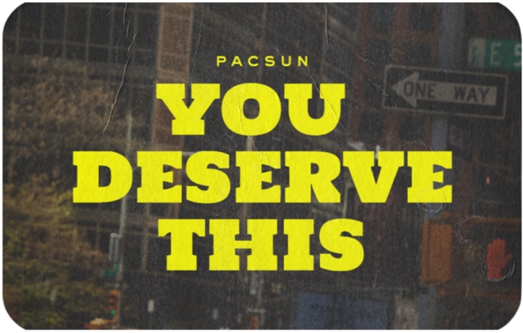 PacSun gift card