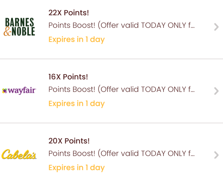 Pepper Rewards gift card deals 10.03.24