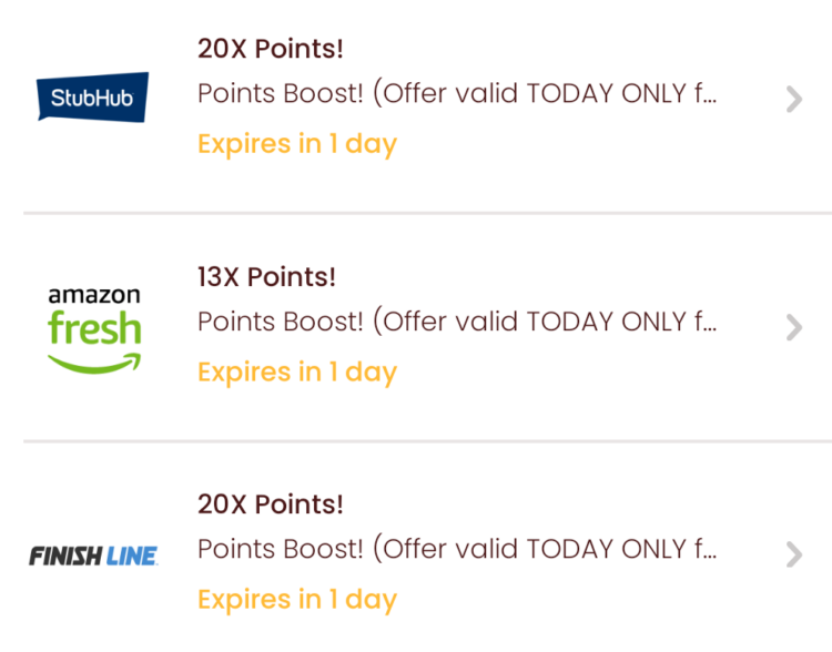 Pepper Rewards gift card deals 10.20.24