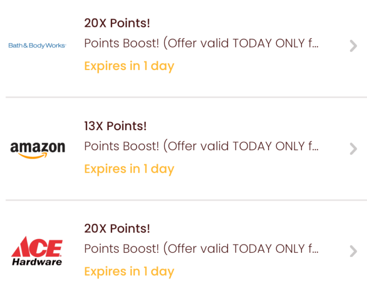 Pepper Rewards gift card deals 10.21.24