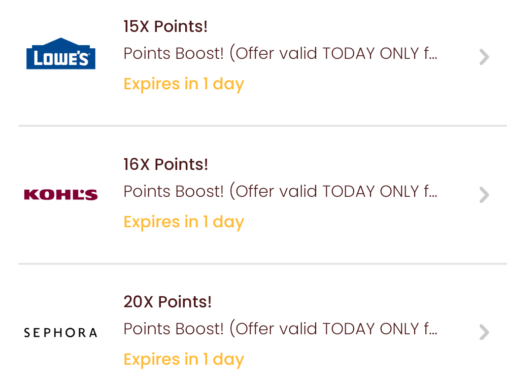 Pepper Rewards gift card deals 11.05.24