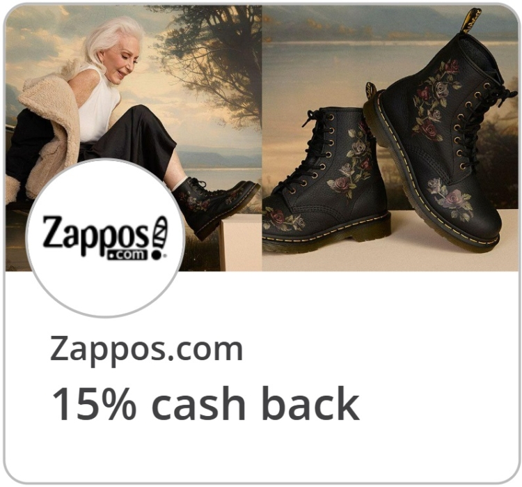 Zappos Chase Offer 15% back